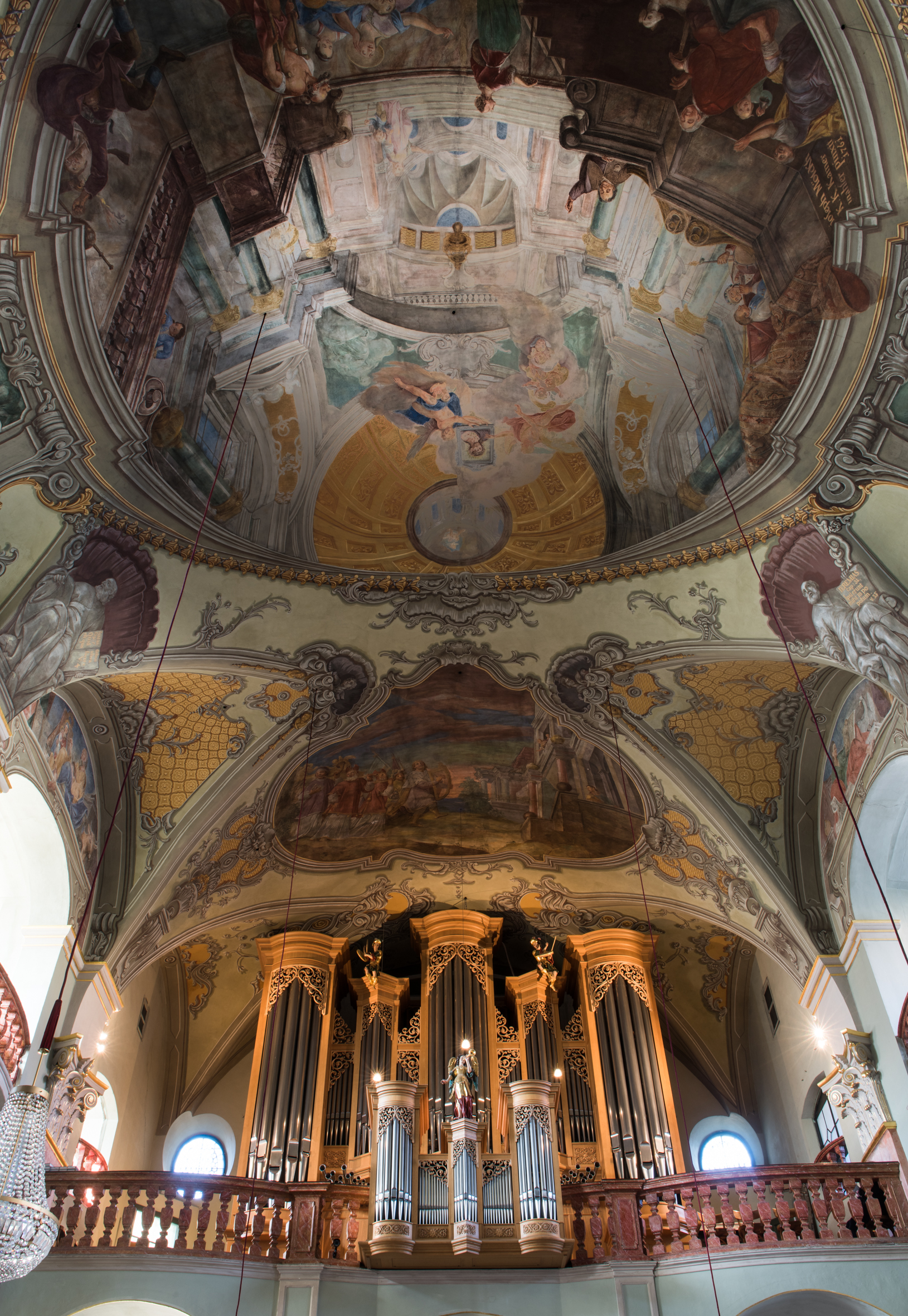 Klagenfurt, Stadtpfarrkirche St. Egid – Rieger-Kloss 1992 III/57