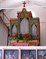 Pfarrkirche Außerteuchen Orgel 1